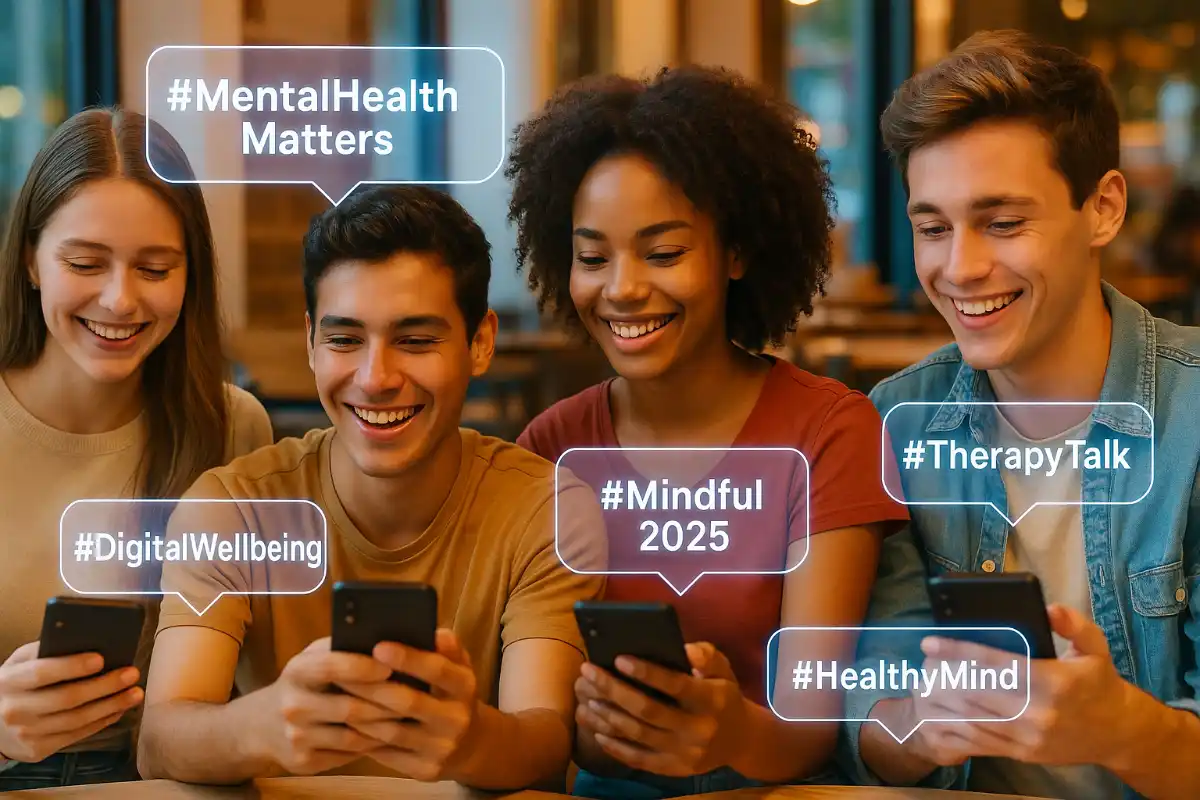 Popular Health and Mental Wellness Hashtags 2025
